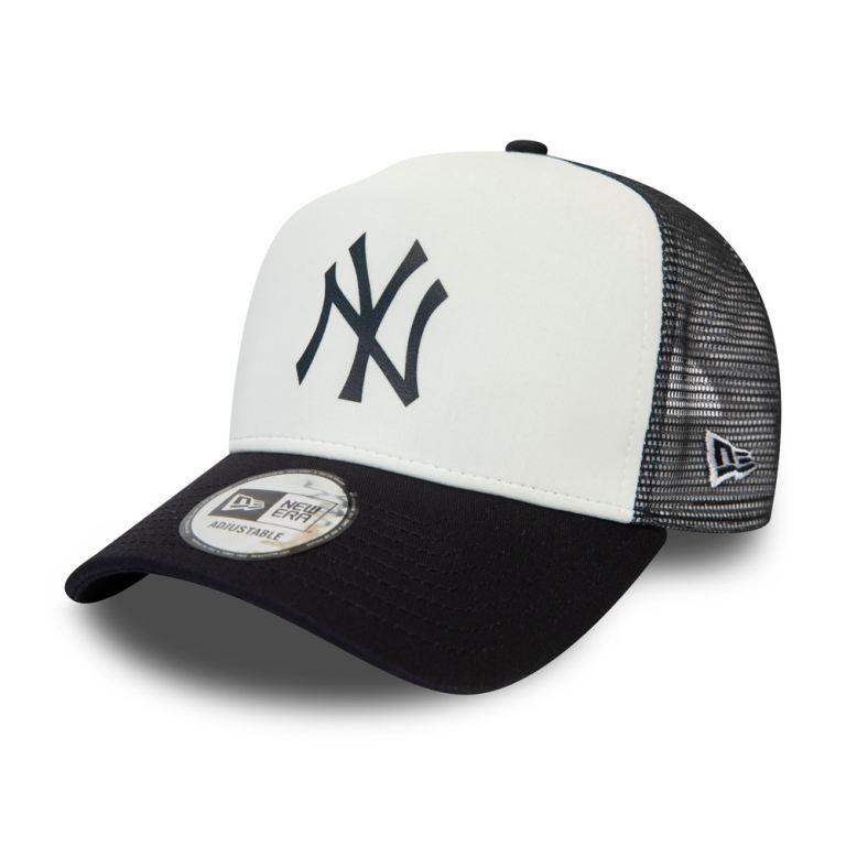 Gorras New Era Mlb Blancos - New York Yankees Team Colour A-Frame Trucker 39805GLOV